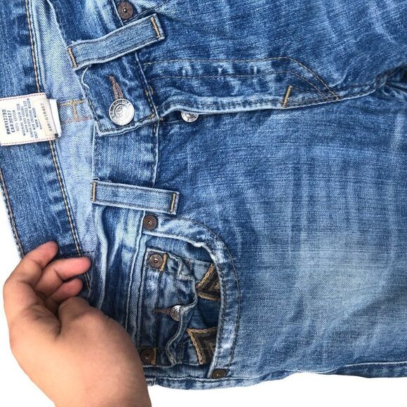 TRUE Religion Jeans Size 32 SLIM Blue - Picture 8 of 8